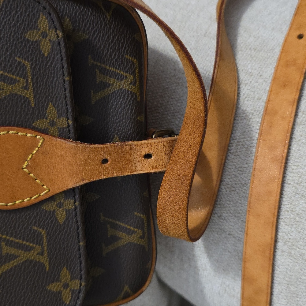Bundle: LOUIS VUITTON Monogram Mini Cartouchiere Crossbody Bag And Long Wallet - Picture 12 of 16